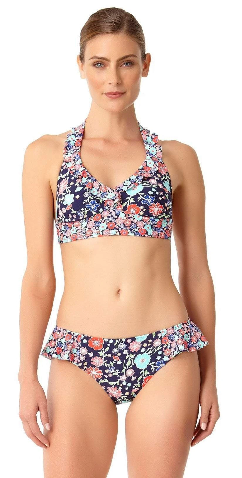 Anne Cole Lazy Daisy Side Flounce Bikini Bottom 2 Anne Cole Lazy Daisy Side Flounce Bikini Bottom - Image 2