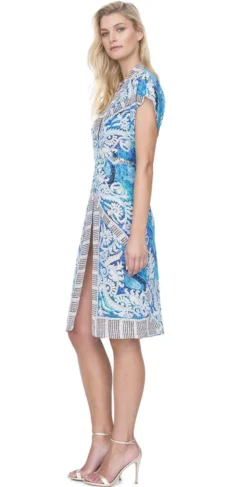 Gottex Felicity Kimono Cover-up With Sleeves -Sunflai Swimwear Shop 19FE711086 S