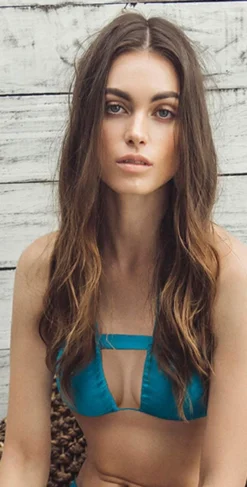 Boamar Wasabi Strapless Top In Blue ST0036-BLU