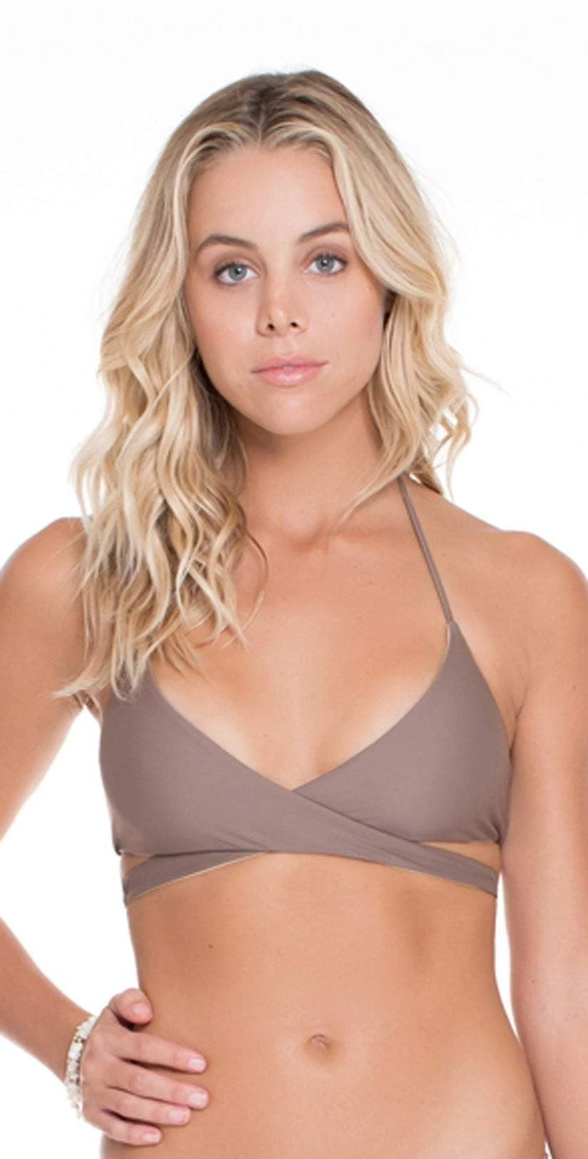 Luli Fama Cosita Buena Halter Bikini Top In Sandy Toes 3 Luli Fama Cosita Buena Halter Bikini Top In Sandy Toes - Image 3