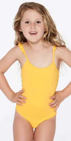 L Space Little L* Katie One Piece In Sunshine Gold BLKAM18-SUG