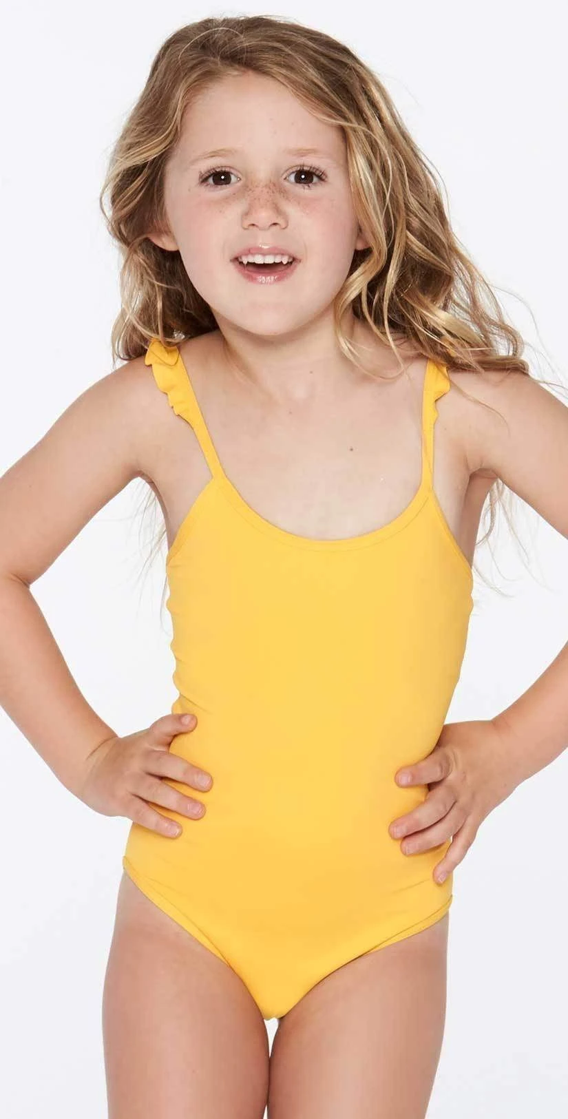 L Space Little L* Katie One Piece In Sunshine Gold BLKAM18-SUG 1 L Space Little L* Katie One Piece In Sunshine Gold BLKAM18-SUG