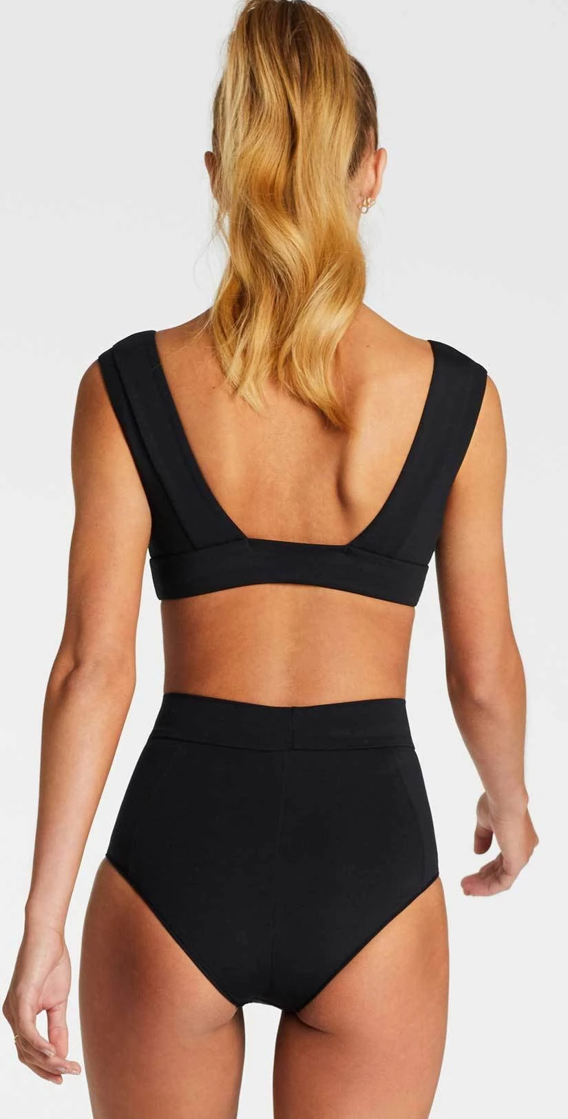 Vitamin A Elena Bikini Bottom In Black 1 Vitamin A Elena Bikini Bottom In Black