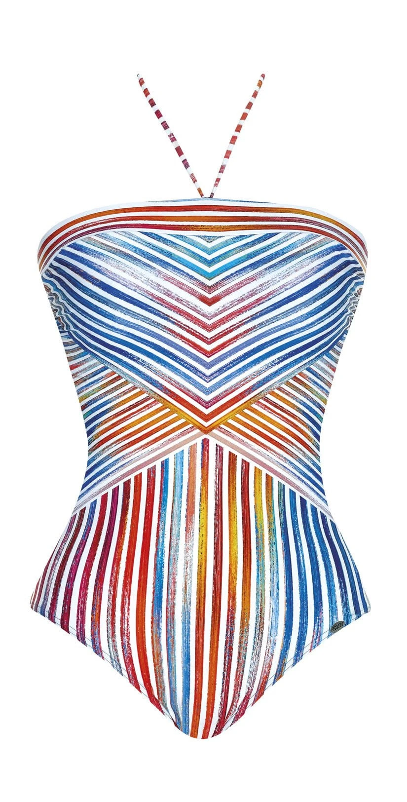 Sunflair Happy Line Bandeau One Piece Swimsuit 2 Sunflair Happy Line Bandeau One Piece Swimsuit - Image 2