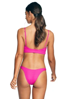 Vitamin A EcoRib Kara Ring Bikini Top -Sunflai Swimwear Shop 220TERMGB