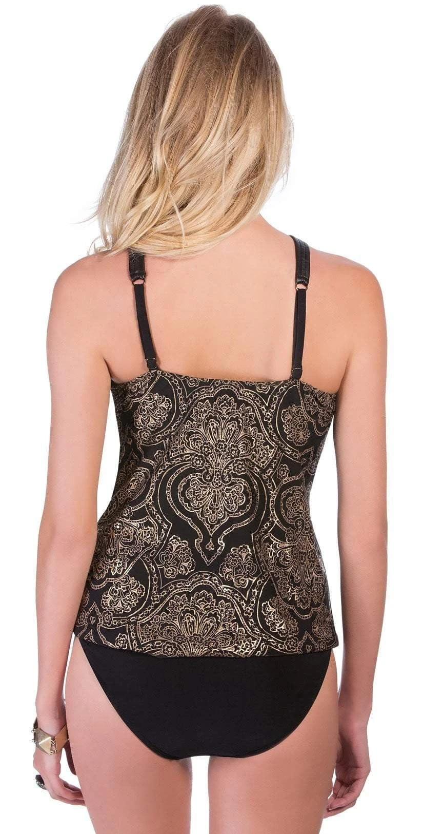 Magicsuit Shirred Jersey Bottom In Black 367659-BLK 1 Magicsuit Shirred Jersey Bottom In Black 367659-BLK