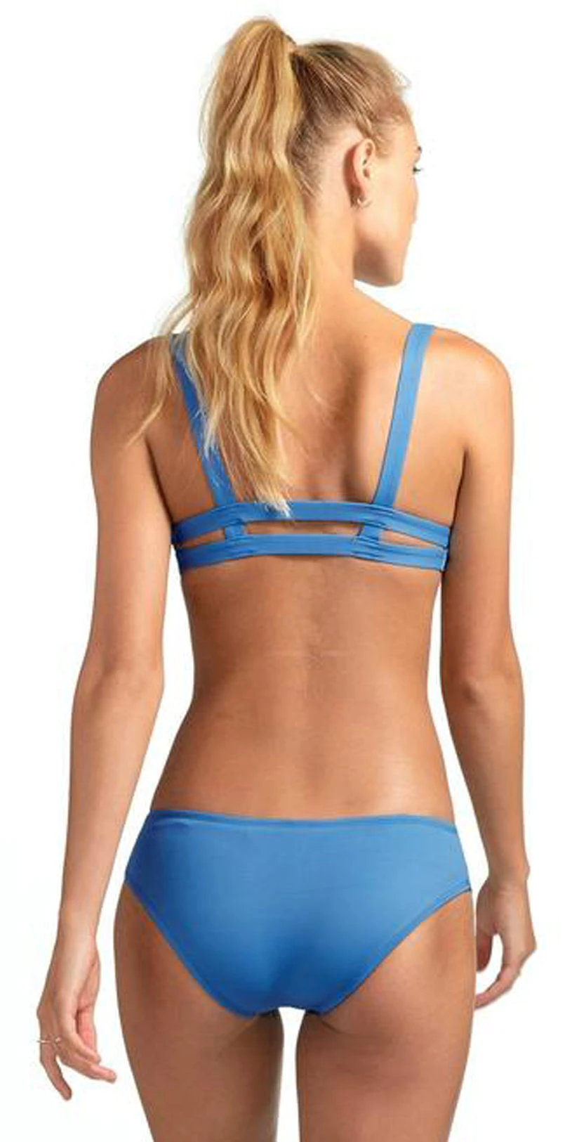 Vitamin A EcoLux Emelia Triple Strap Bottom In Mediterranean Blue 1 Vitamin A EcoLux Emelia Triple Strap Bottom In Mediterranean Blue