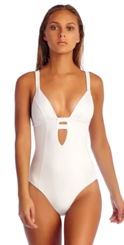 Vitamin A EcoLux Neutra One Piece In White 50M ECW