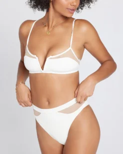 Ribbed Sadie Bikini Top 25 Ribbed Sadie Bikini Top -Sunflai Swimwear Shop 5797501 SADIE PALONIA CRM V 5 0b4d9f78 bcba 434c a1b0 22bbd40d915a