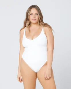 Pointelle Rib Gianna One Piece Swimsuit