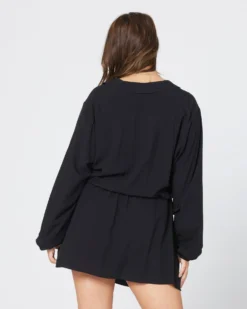 Amelia Dress -Sunflai Swimwear Shop 6117673 AMEDR22 BLK K 3