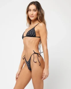 Beaded Lennox Bikini Bottom 12 Beaded Lennox Bikini Bottom -Sunflai Swimwear Shop 6414936 BDBTT22 BDLNC22 BLK S 3