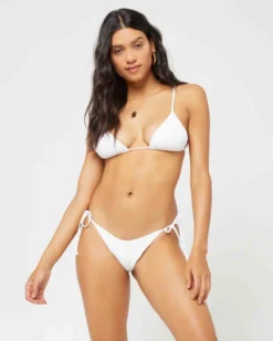 Pointelle Rib Brittany Bikini Top