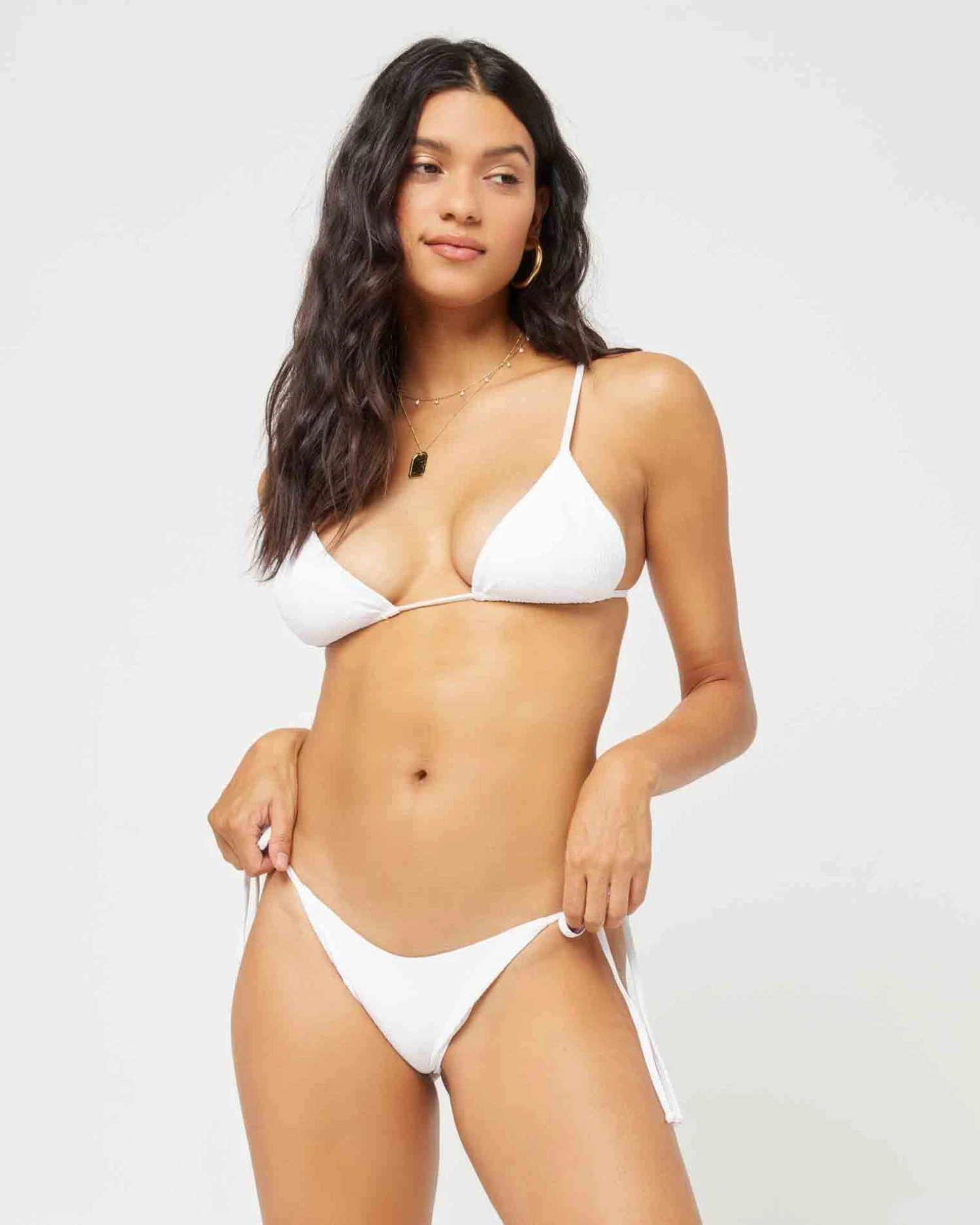 Pointelle Rib Lennox Bikini Bottom 4 Pointelle Rib Lennox Bikini Bottom - Image 4