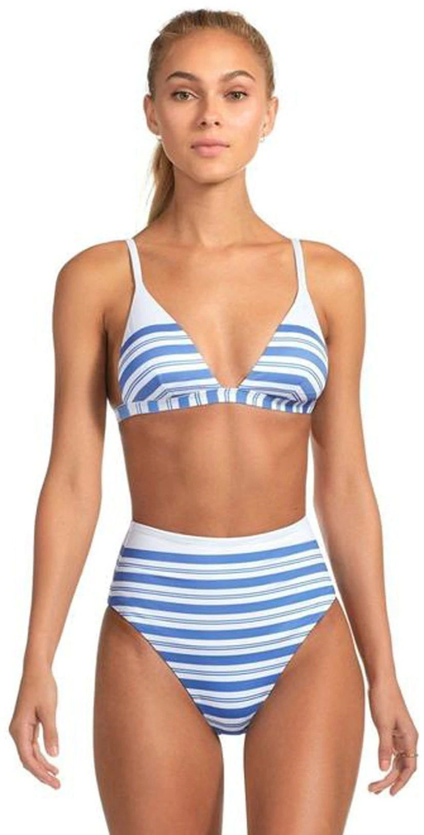 Vitamin A Moss Bralette Bikini Top In Regatta Stripe 1 Vitamin A Moss Bralette Bikini Top In Regatta Stripe