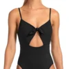 Vitamin A EcoRib Alma One Piece Swimsuit In Black