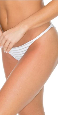 Aerin Rose Anza Stripe Mercury Bottom B490-ASWO -Sunflai Swimwear Shop ASWO B490 F