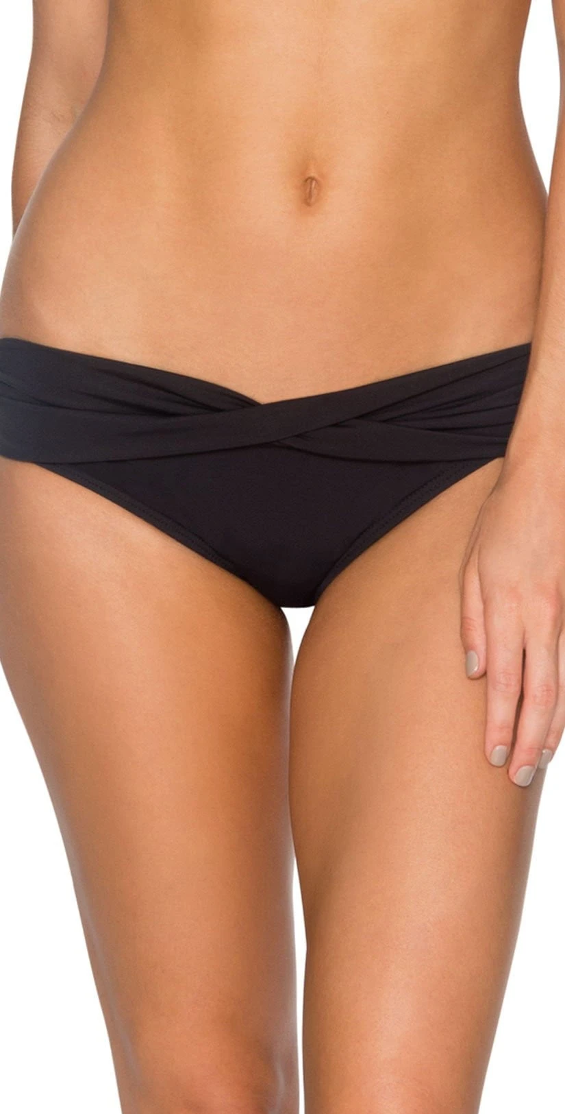 Sunsets Twist And Shout Bottom In Black 14B-BLCK 2 Sunsets Twist And Shout Bottom In Black 14B-BLCK - Image 2