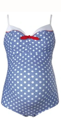 Cache Coeur Maternity Marilyn One Piece Swimsuit BM167-JEAN 5 Cache Coeur Maternity Marilyn One Piece Swimsuit BM167-JEAN -Sunflai Swimwear Shop Cache Coeur marilyn Front ad04a7fa 30b0 4669 aab5 be2ebcd24133