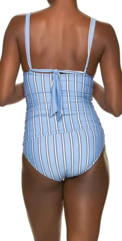 Draper James For Helen Jon Classic Hipster Bikini Bottom In Bold Stripe