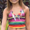PilyQ Kids Maya Fringe Tankini Set MAY-813T