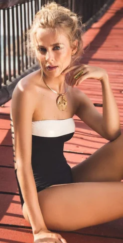 Dulzamara Sunshine Bandeau One Piece -Sunflai Swimwear Shop Dulzamara SUNSHINE f41a779d 065e 4d29 8d4a aef56bbe3346