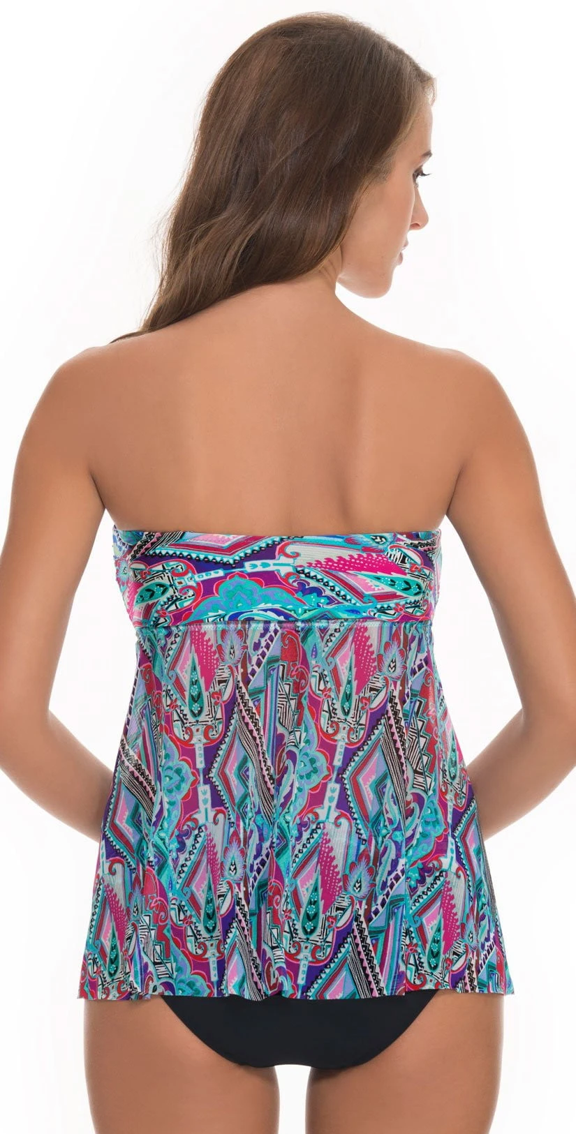 Profile By Gottex Inca Fold Down Full Bottom E628-1P20-001 1 Profile By Gottex Inca Fold Down Full Bottom E628-1P20-001