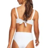 Vitamin A Barcelona Bikini Bottom In White EcoTex
