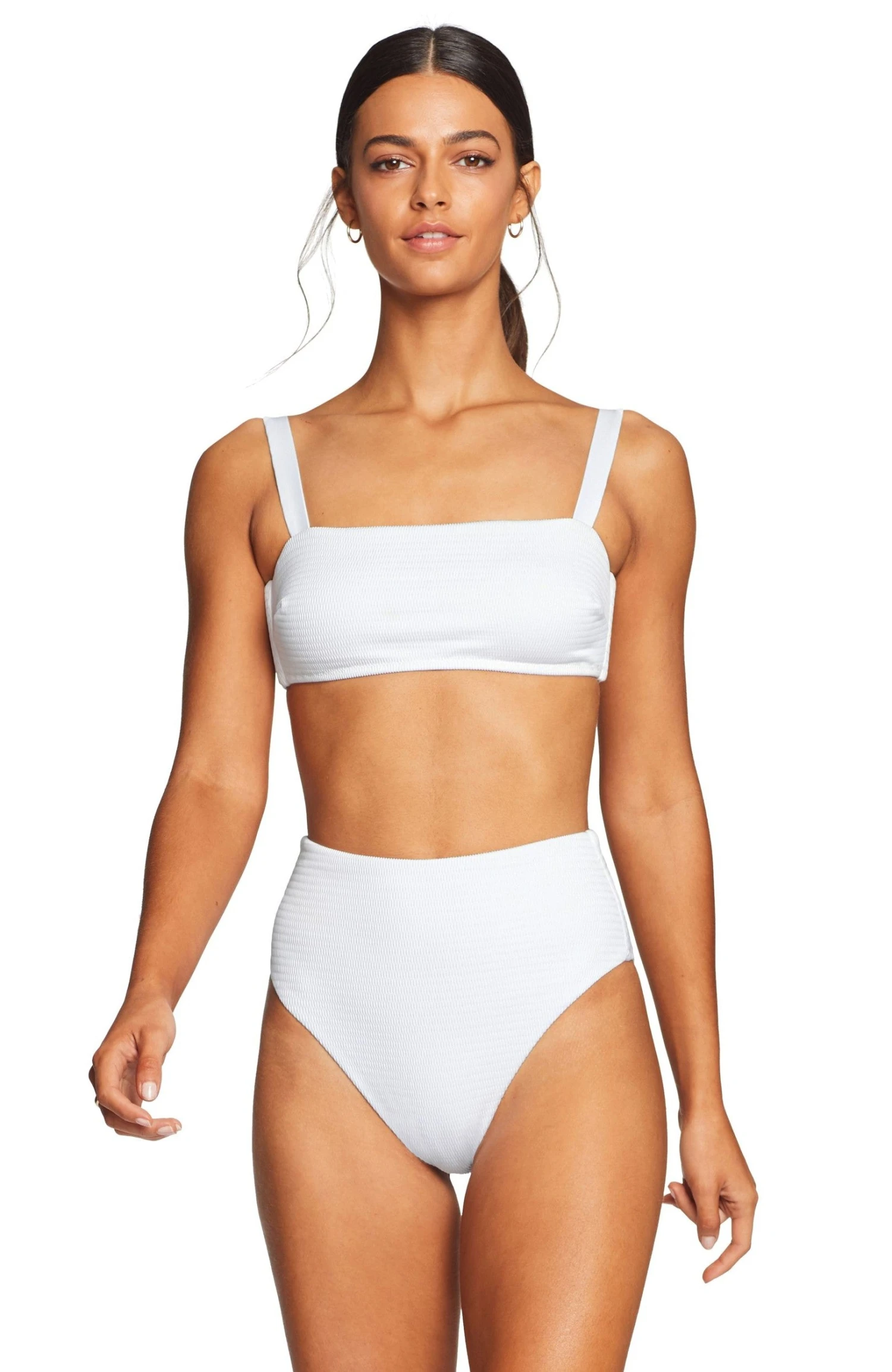Vitamin A Barcelona Bikini Bottom In White EcoTex 2 Vitamin A Barcelona Bikini Bottom In White EcoTex - Image 2