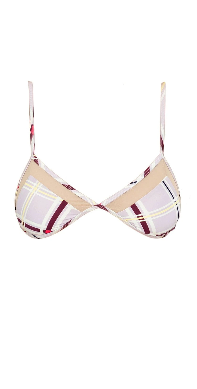 Revel Rey Holstein Bikini Top In Oxford 2 Revel Rey Holstein Bikini Top In Oxford - Image 2