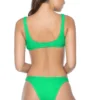PilyQ Kiwi Reef High Cut Teeny Bottom