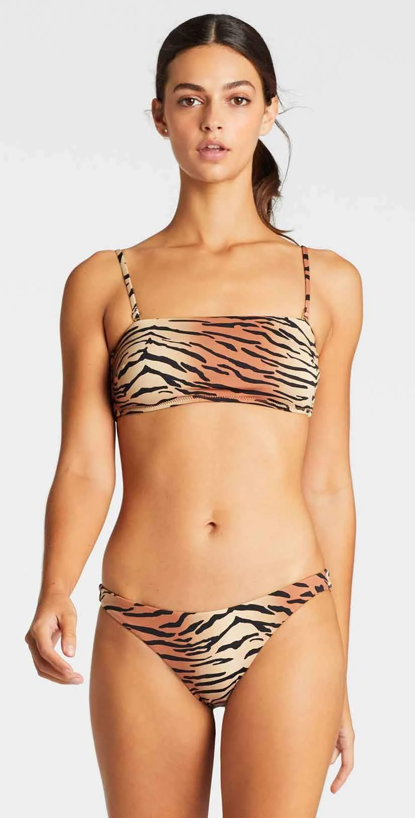 Vitamin A EcoLux Mila Bandeau Bikini Top In Ziva 1 Vitamin A EcoLux Mila Bandeau Bikini Top In Ziva
