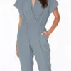 L Space Raquel Romper In Slated Glass RAQJU18-SLG