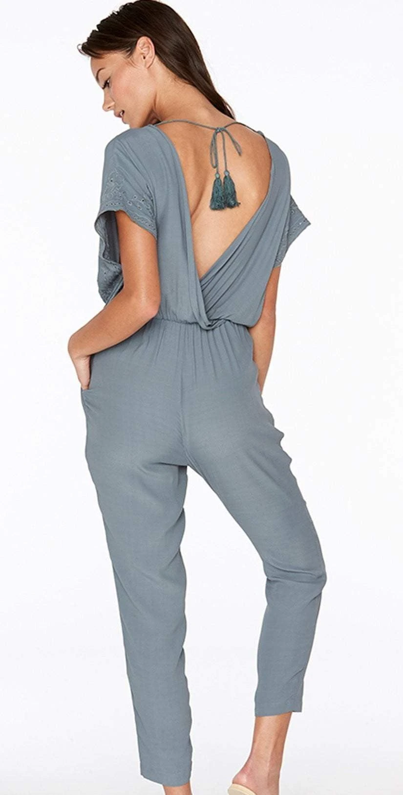 L Space Raquel Romper In Slated Glass RAQJU18-SLG 2 L Space Raquel Romper In Slated Glass RAQJU18-SLG - Image 2