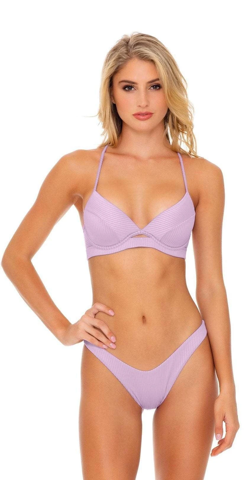 Luli Fama Orillas Del Mar High Leg Bottom In Unicorn 2 Luli Fama Orillas Del Mar High Leg Bottom In Unicorn - Image 2