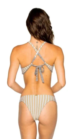 Luli Fama Torre De Oro Reversible Moderate Coverage Bikini Bottom