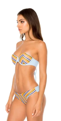Luli Fama Plaza Espana Alegria Underwire Bandeau Bikini Top 6 Luli Fama Plaza Espana Alegria Underwire Bandeau Bikini Top -Sunflai Swimwear Shop L615 Q60 Q26 111 s