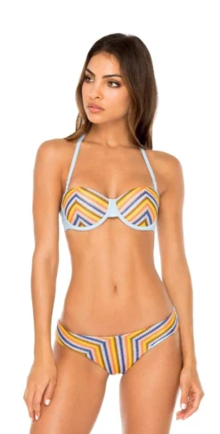 Luli Fama Plaza Espana Alegria Underwire Bandeau Bikini Top 7 Luli Fama Plaza Espana Alegria Underwire Bandeau Bikini Top -Sunflai Swimwear Shop L615 Q60 Q26 111 s1