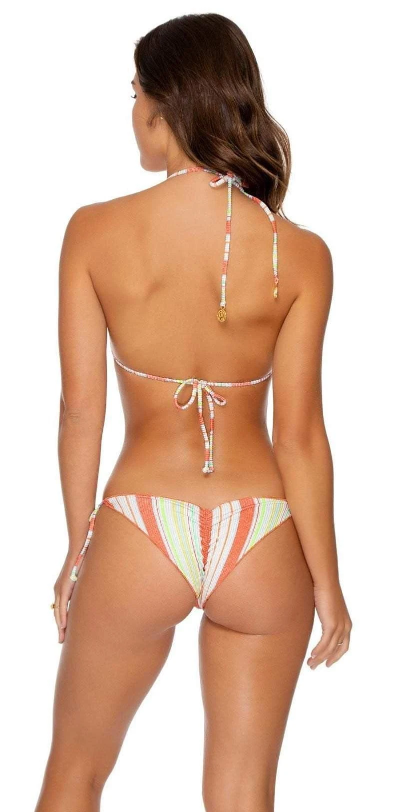 Luli Fama Playtime Ruched Back Brazilian Tie Side Bottom 1 Luli Fama Playtime Ruched Back Brazilian Tie Side Bottom
