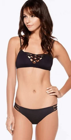 L*Space Low Down Bikini Bottom In Black -Sunflai Swimwear Shop LSpaceblackjaimebikiniLSJAT15 682fae27 a6c7 4642 b84d 50ab5d2ca832