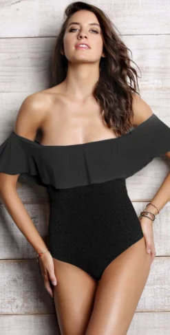 Maylana Allegra One Piece In Black MA17-E21-BLK