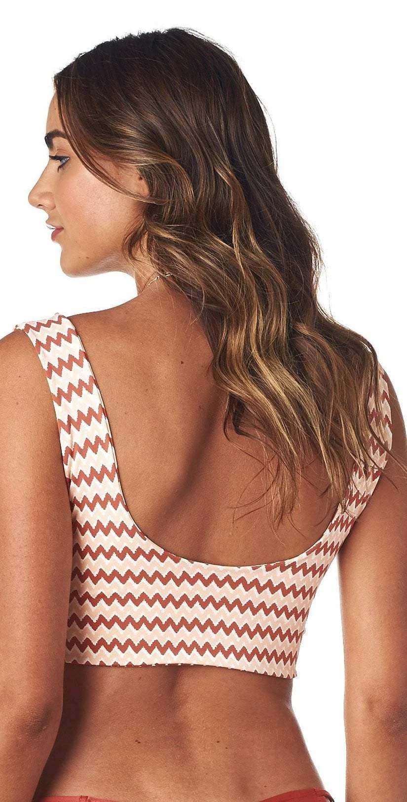 Montce Kim Top In Chevron 2 Montce Kim Top In Chevron - Image 2