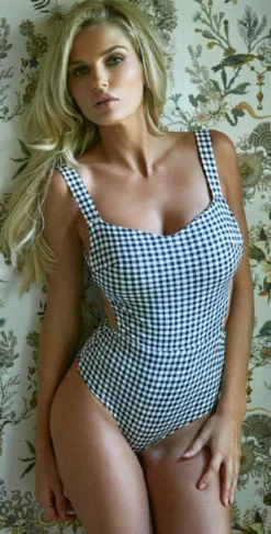Montce Bea One Piece Swimsuit In Gingham -Sunflai Swimwear Shop Montce Gingham Bea One Piece 40bb3761 efab 4477 a34c 629b77ec37c0
