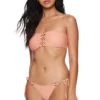 Beach Bunny Piper Skimpy Bikini Bottom In Whiskey Rose