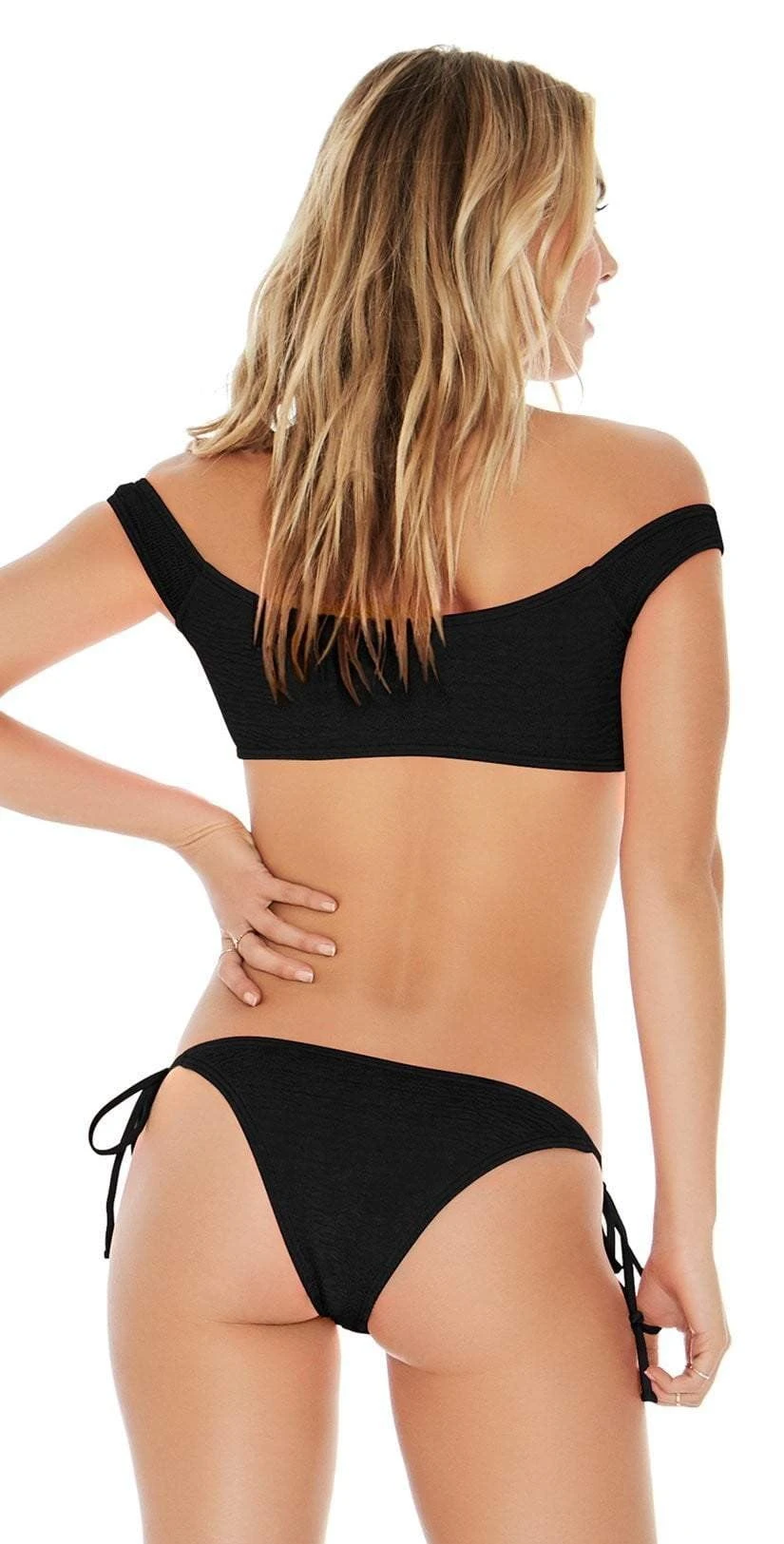 L Space Pucker Up Lily Bottom In Black PKLIC18-BLK 1 L Space Pucker Up Lily Bottom In Black PKLIC18-BLK