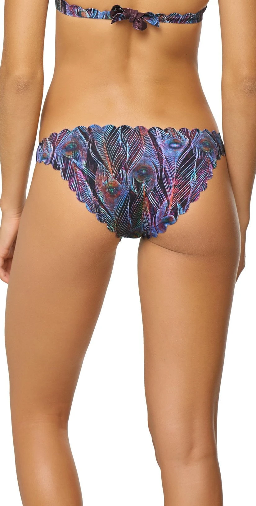 PilyQ Plume Reversible Wave Full Cut Bikini Bottom 1 PilyQ Plume Reversible Wave Full Cut Bikini Bottom
