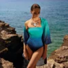 Roidal Brasil Nadia One Piece In Green Ombre