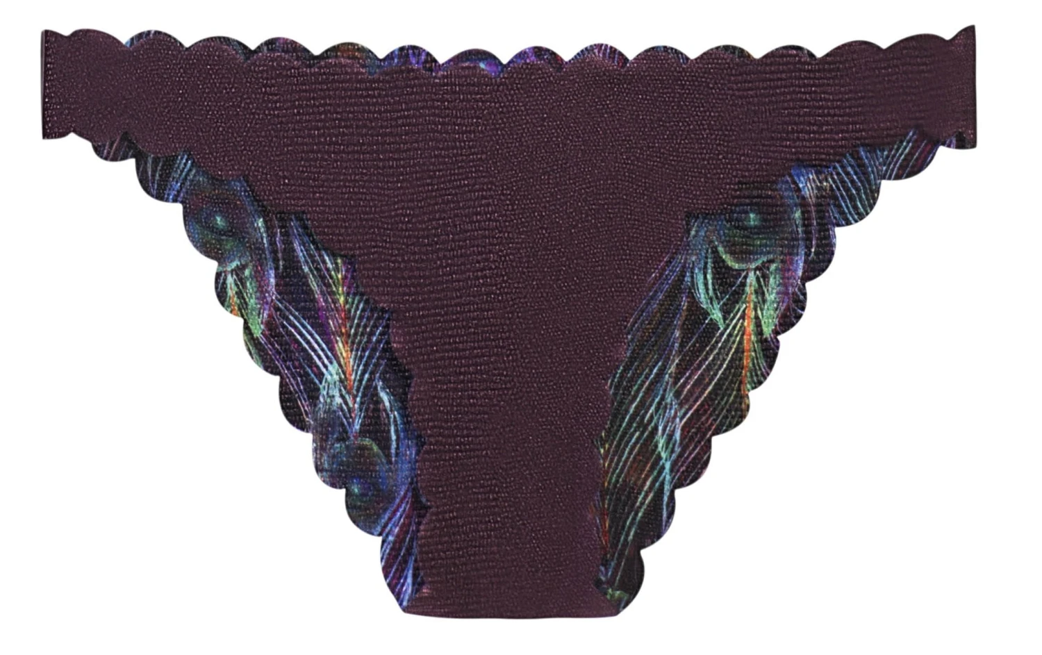 PilyQ Plume Reversible Wave Full Cut Bikini Bottom 5 PilyQ Plume Reversible Wave Full Cut Bikini Bottom - Image 5