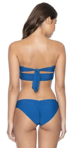 PilyQ Island Blue Knot Tie Bikini Bandeau Top 5 PilyQ Island Blue Knot Tie Bikini Bandeau Top -Sunflai Swimwear Shop R20 STUDO BACK ISL 353B ISL 211F