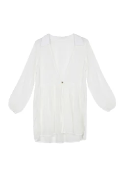 PQ Swim Water Lily Tessa Tunic -Sunflai Swimwear Shop R21 FLAT WAT 1076T scaled